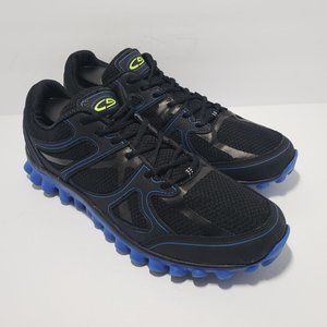 Champion GeoFoam C9 Men's Size 13 Black Blue Neon Yellow Athletic Running Shoes